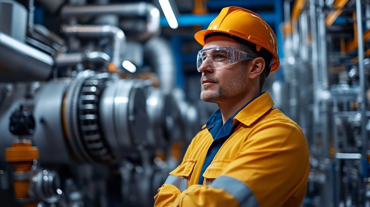 Engineer working at Asteik in construction